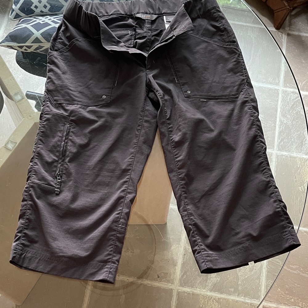 Eddie Bauer Sport Active Fit 3/4 Pants - Charcoal